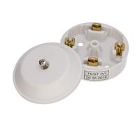 4 Way Junction / Terminal Box for upto 2.5mm Power Cables Compact 20A White