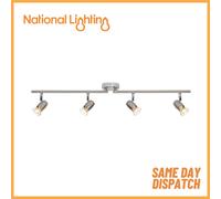 4 Way LED Ceiling Spotlight Adjustable Kitchen Bar Track Light-Multi Directional