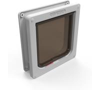 4-Way-Locking Cat Flap with Door Liner to 50 Mm (235) - Secure Lockable Door for