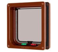 4 Way Locking Flap & Liner Brown 16.5X17.4Cm