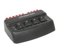 4-Way Loudspeaker Selector - Black Version