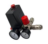 4 Way Pressure Regulator Outlet Package Muffler 07604 for Accurate Regulation and Sound Decrease in Measurement Equipment Air Pressure Management Gate Set