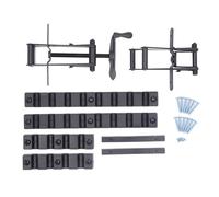 4 Way Pressure Release Clamp Aluminum Alloy Wood Panel Corner Fixing Clamping System Woodworking Bracket Set for DIY Projects and Professional Carpentry