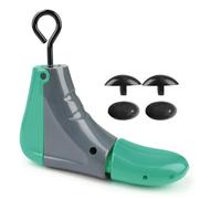 4-Way Shoe Expander - Stretchable Canvas Stretcher, Strong ABS Metal Build, Precise Length Width Adjustment | Ideal For Dress Shoes, Boots, Tennis Shoes, Loafers, Sandals, Comfort Improvem