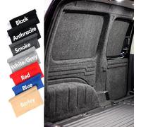 4 Way Super Stretch Lining Carpet for Camper Van Motorhome Car Vehicle Interior (Black, 15 Metre x 2 Metre)