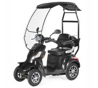 4 WHEEL ELECTRIC MOBILITY SCOOTER 1000W FASTER VELECO with Canopy