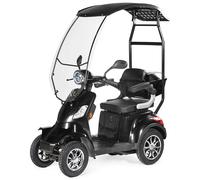 4 Wheel Electric Scooter Faster with Canopy 1000W VELECO
