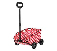 4-Wheel Pet Stroller for Small Dogs & Cats - Lightweight, Portable Jogging Stroller for Outdoor Adventures - Ideal for Active Pet Parents & Easy Transport