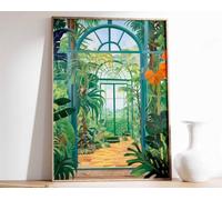 4 William Morris Print Vintage Botanical Gardens Poster Kew Gardens Print Rousseau Wall Art Vint A3 Poster on Canvas - Wall Art Home Decor Movie Poster Canvas Film Cinema Retro Vintage Cult Classic N