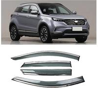4 wind deflectors for Ford Territory EV 2019, front and rear windows side windows deflectors rain guards window shatterproof sun visor