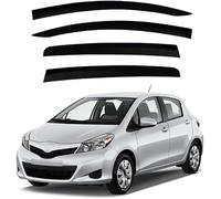 4 wind deflectors for TOYOTA VITZ XP130 2011-2020, front and rear windows side windows deflectors rain guards window shatterproof sun visor