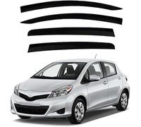 4 wind deflectors for TOYOTA VITZ XP130 2011-2020, front and rear windows side windows deflectors rain guards window shatterproof sun visor
