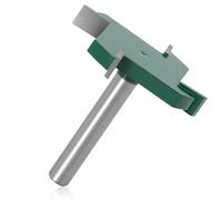 4-Wing Spoilboard Surfacing Router Bit, 1/4 Inch Type Slotting Bit