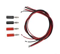 4 Wire Battery Capacity Tester Bench With Battery Holder And Clamp For AA AAA 26650 And Button Batteries, Includes Copper Banana Heads And Iron Screws(C)