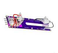 4-Wire Battery Capacity Tester Stand with Isolated Current and Voltage Terminals to Reduce Measurement Error in Lithium and Primary Cell Testing