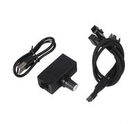 4-Wire Fan Speed Regulator, 12V Output with Built-in DC-DC Boost Circuit, Compatible with 4-Pin KF2510 Connectors for Low Voltage Applications(B)