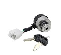 4 Wire Ignition Key Switch Fit For Gasoline Generator 2KW 3KW Door Locks 168F 170F Keylock Electric Start Switch(188F 190F 6 Wires)