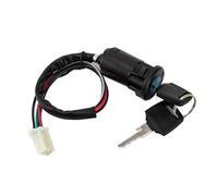 4 Wire Ignition Key Switch With 2 Keys Plug And Play Universal For Mini Moto 22mm Handlebars Motorcycle Ignition Switch Lock