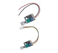 4 Wire Motor Speed Regulator 3A Capacity Motors Fan Controller Variable Speed Controllers Easy to Use for Cooling Fan PWM Motor Controller for Projects