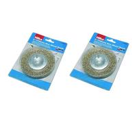 4" Wire Wheel Brush (Pack of 2)