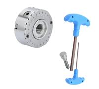 4" Wood Lathe Chuck 96mm 4 Jaw Scroll Chuck Self Centering 4 Jaw Woodworking Tool Accessories(1x8(M25x3.2mm))