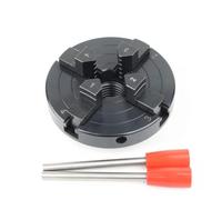 4" Wood Lathe Chuck Multifunction 4 Jaw Self Centering Wood Tool Accessories(M25x3.2(1inchx8T))