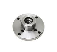 4'' Wood Lathe Face Plate Accessories Wear-Resistant, Practical, for M33 X 3.5 Threaded Woodworking Machine Turning Chuck Faceplate (Color : 100mm M18x2.5)