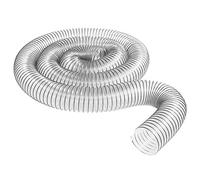 4" x 10' Ultra Flex Clear Vue Heavy Duty PVC Dust Debris and Fume Collection Hose MADE IN USA!