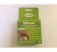 4 x 100 U-Craft 3D Thick Glue Adhesive Dots Permanent Double Sided 201064