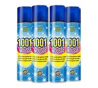 6 Pack 1001 Carpet Cleaning Mousse, Shampoo or Machine Solution - Blue / 6x Carpet Cleaning Mousse Spray