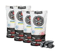 4 X 10Kg Premium Hardwood Lumpwood Birch Restaurant Charcoal 40Kg