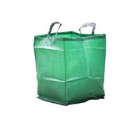 4 X 120L Green Garden Waste Bag Polypropylene Organic Material Refuse Sack Bin