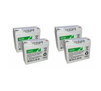 4 x 12V 22AH (Replace 17AH 18AH 19AH 20AH 21AH) Lucas AGM/GEL Battery