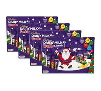 4 x 135g Chocolate Freddo & Friends Selection Box (Includes 1 Each Dairy Milk, Chomp, Dairy Milk Buttons, Freddo, Freddo Caramel Fudge, Curly Wurly)
