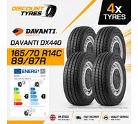 4 X 165/70R14C 89/87R DAVANTI DX440 165 70 14 1657014 NEW TYRES