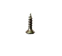 4 x 16mm / 8 x 5/8” CHIPBOARD Wood Screws Yellow POZI COUNTERSUNK WOODSCREWS Star Head (20)