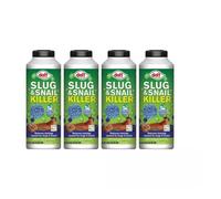 4 x 170g Doff Slug & Snail Killer Pellets Organic Gardening Showerproof