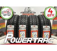 4 X 175 65 14C POWERTRAC 175/65R14C 90/88T BRAND NEW C & B M+S TYRES 1756514C