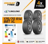 4 X 175/70R14 88T LINGLONG GREEN MAX ECO TOURING 175 70 14 1757014 NEW TYRES