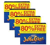 4 x 18 Mcvities Orange Jaffa Cakes Milk Chocolate Sponge Biscuits Cookies Sweets