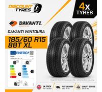 4 X 185/60R15 88T XL DAVANTI WINTOURA 185 60 15 1856015 NEW TYRES