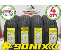 4 X 185 65 14 SONIX 185/65R14 86H BRAND NEW HIGH PERFORMANCE M+S TYRES 1856514