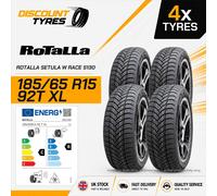 4 X 185/65R15 92T XL ROTALLA SETULA W RACE S130 185 65 15 1856515 NEW TYRES