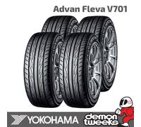 Yokohama Advan Fleva V701 195/45 R16 84W passenger car Summer tyres Tyres FORD: FIESTA 6, FIESTA 5, KA Hatchback, FIAT: 500 Hatchback R0388