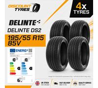 4 X 195/55R15 85V DELINTE DS2 195 55 15 1955515 NEW TYRES