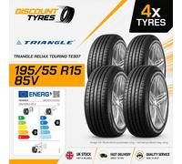 4 X 195/55R15 85V TRIANGLE RELIAX TOURING TE307 195 55 15 1955515 NEW TYRES