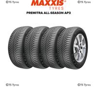 4 X 195/55R15 Maxxis Premitra AP3 All Season Tyres 89V XL - FOUR TYRES 195 55 15