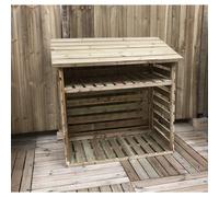 4 x 2 Pressure Treated Tongue And Groove Small Log Store Marlborough Natural One Size