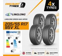 4 X 205/55R17 95V LINGLONG GREEN MAX HP010 205 55 17 2055517 NEW TYRES