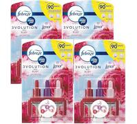 4 x 20ml Febreze 3Volution Plug in refill - Ruby Jasmine